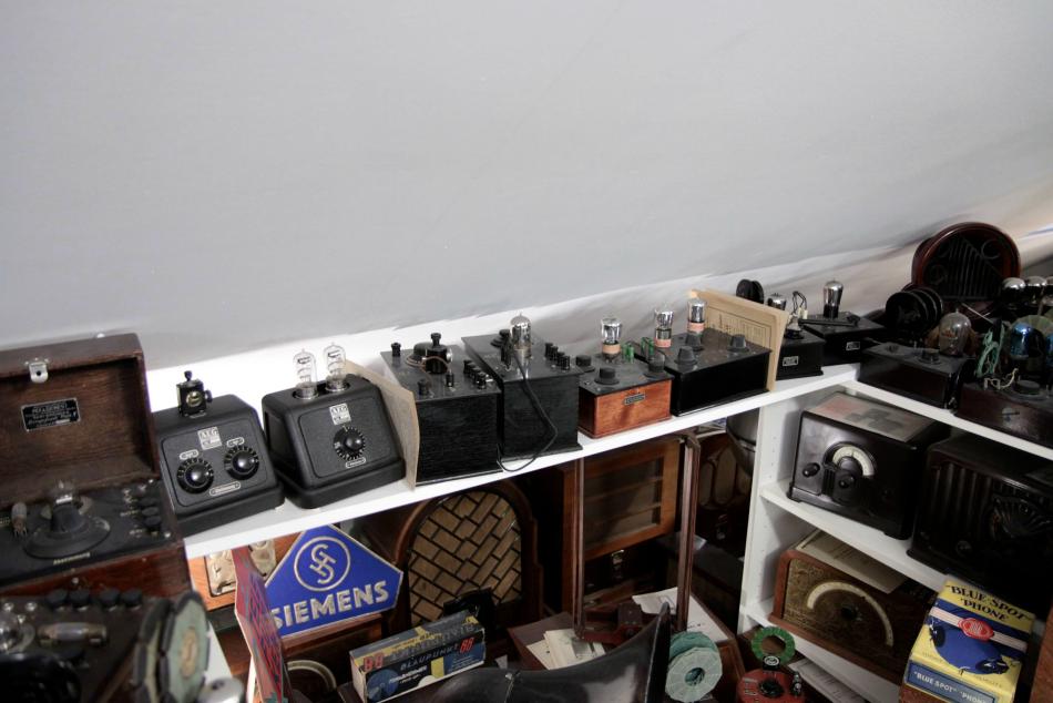 Sammlung alter Radios von Jörg Chowanetz